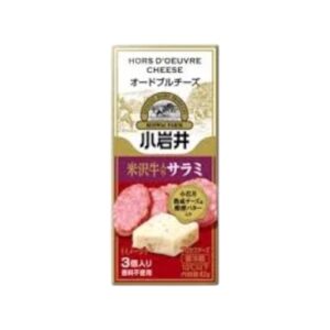 [Refrige]KOIWAI FARM HORS D'OEUVRE CHEESE Yonezawa Salami 42g