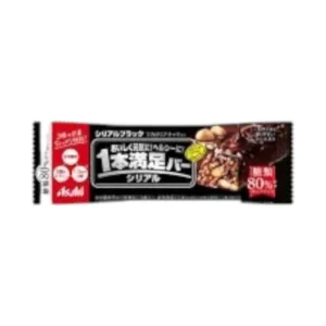 Asahi Ippon Manzoku Bar Cereal Black Choco 37g