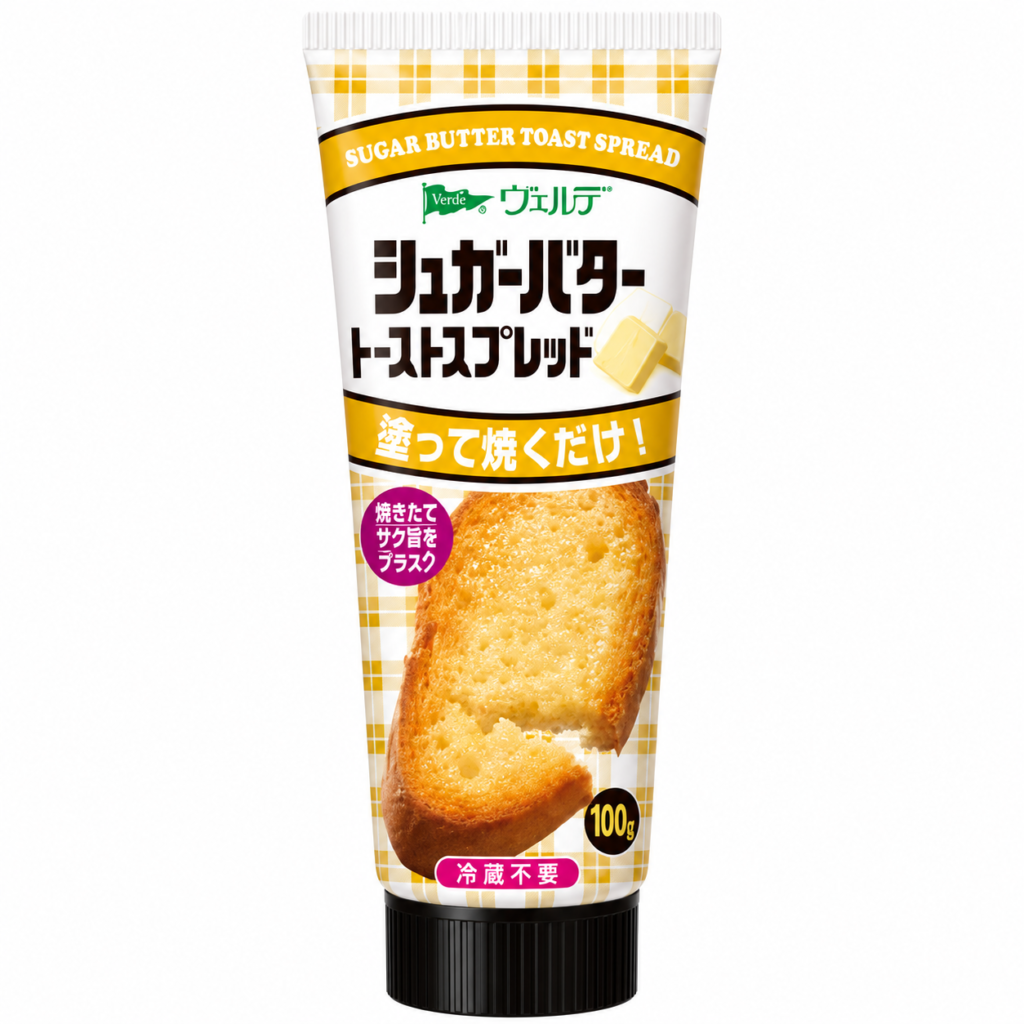 AOHATA VERDE SUGAR BUTTER TOAST SPREAD 100g