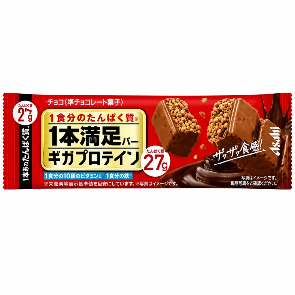 Asahi Ippon Manzoku Bar GIGA PROTEIN 65g