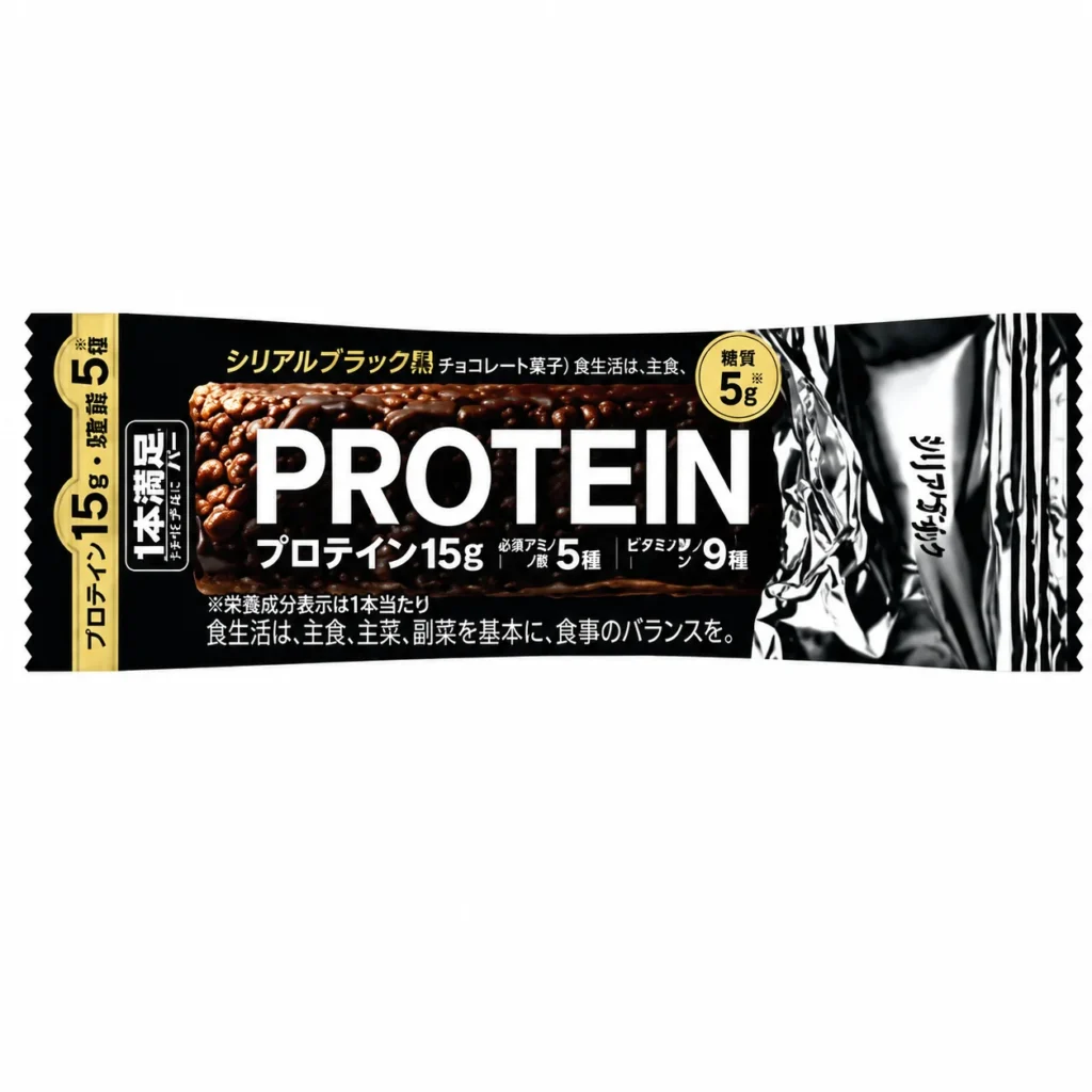 Asahi Ippon Manzoku Bar PROTEIN Black 39g