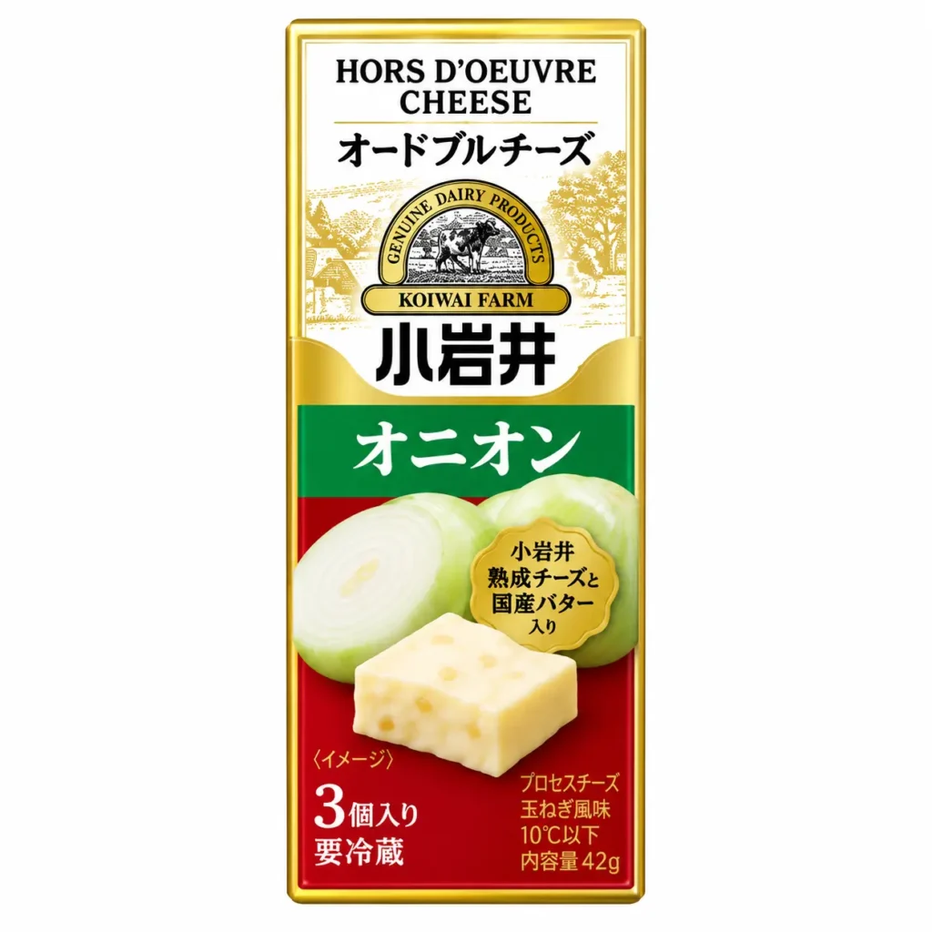 [Refrige]KOIWAI FARM HORS D_OEUVRE CHEESE Onion 42g
