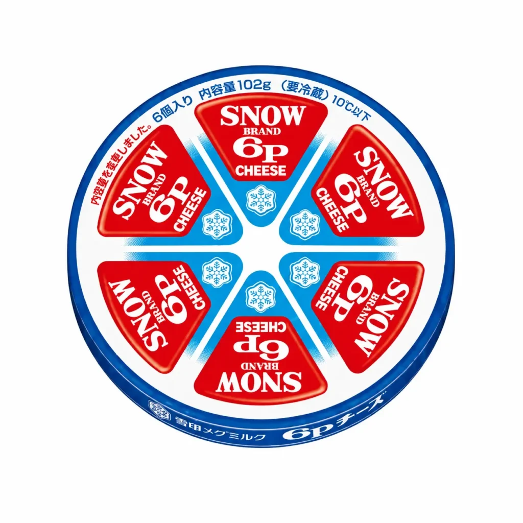 [Refrige]SNOW BRAND 6P CHEESE 102g