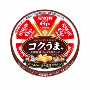 [Refrige]SNOW BRAND 6P GOUDA IN CHEESE 90g