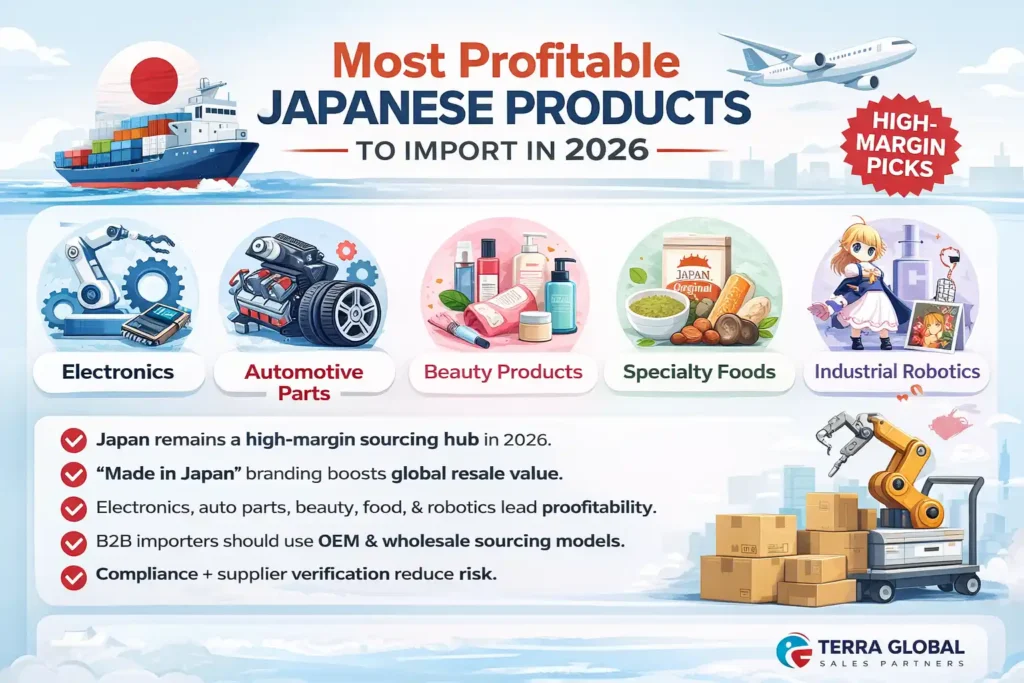 Most Profitable Japanese Products to Import in 2026 (High-Margin Opportunities for Global Buyers)