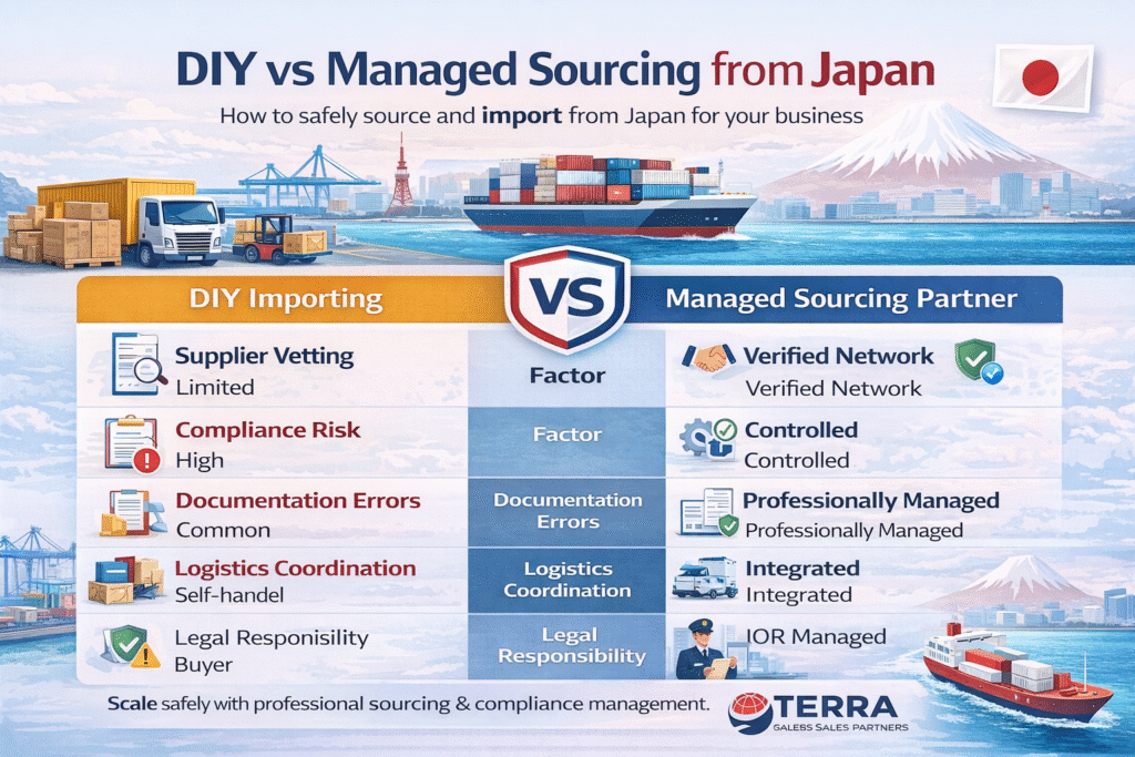 DIY vs Managed Sourcing from Japan