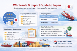 Wholesale Buying & Importing from Japan
