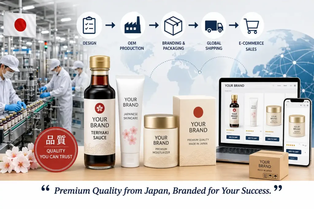 OEM Production in Japan for E-commerce Brands