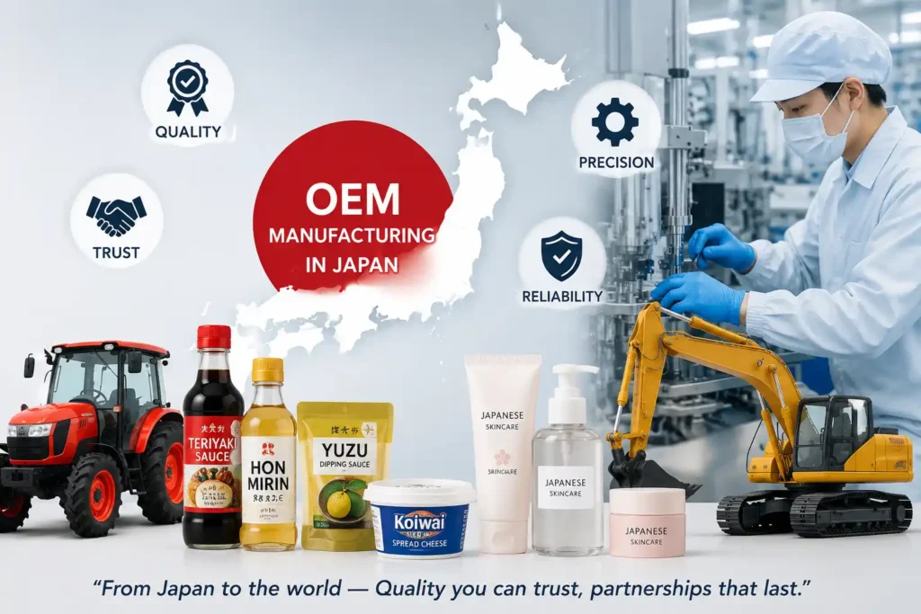 What Products Can You OEM Manufacture in Japan