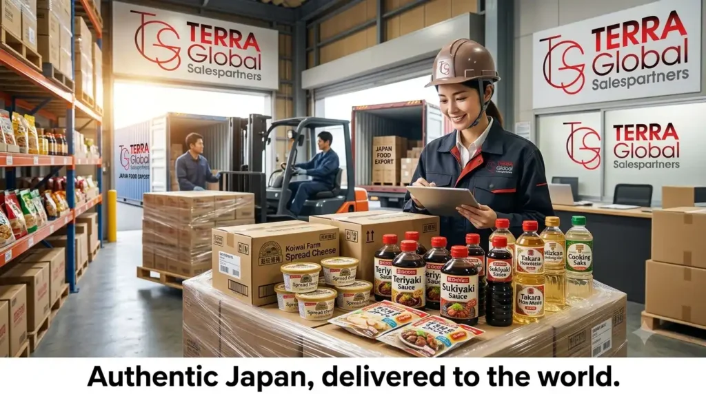 Shipping and Logistics, Delivering Japanese Food Products Globally