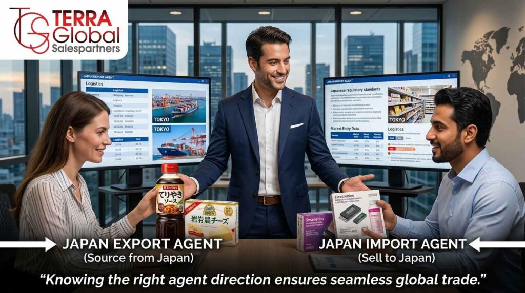 Japan Export Agent vs Japan Import Agent