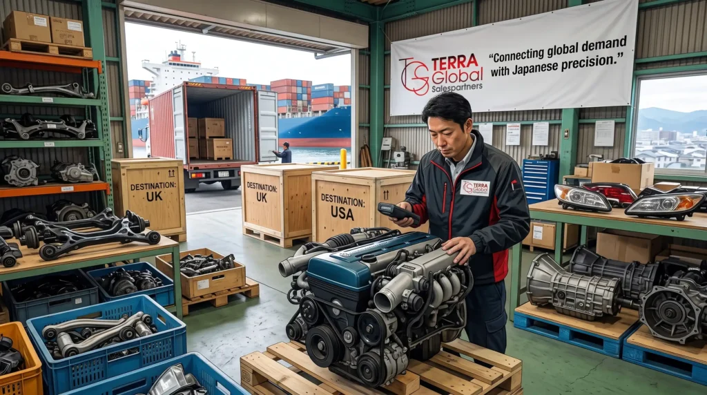 Key Categories of Japanese Car Parts We Source