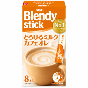 AGF Blendy Stick Melting Milk Cafe Au Lait 8pcs