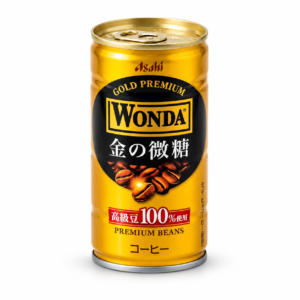 Asahi Wonda Gold Less Sugar 185ml