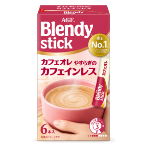 AGF Blendy Stick Cafe Au Lait Decaffeinated 6pcs