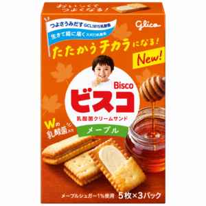 Glico Bisco Maple 15 pcs