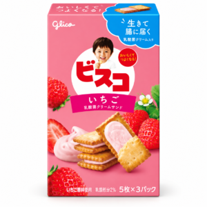 Glico Bisco Strawberry 15 pcs