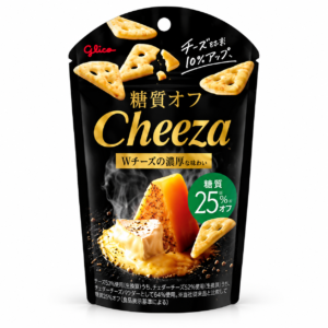 Glico Cheeza With Cheese Black Pepper Low Carb