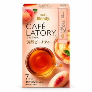 AGF Blendy Cafe Latory Peach Tea 7pcs