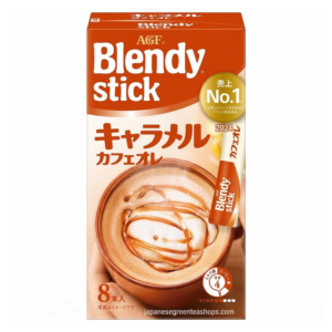 AGF Blendy Stick Caramel Cafe Au Lait 8pcs